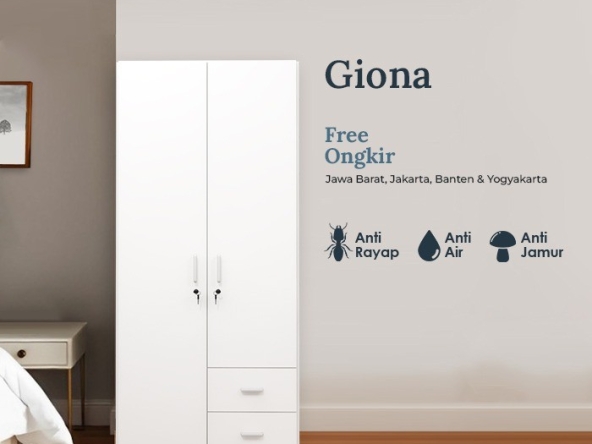 Lemari 2 Pintu Giona